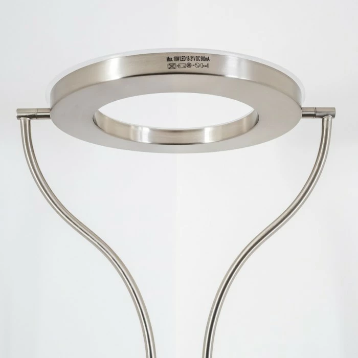 Hofstein Donna Deckenfluter LED Nickel-Matt, 1-flammig – Bild 7