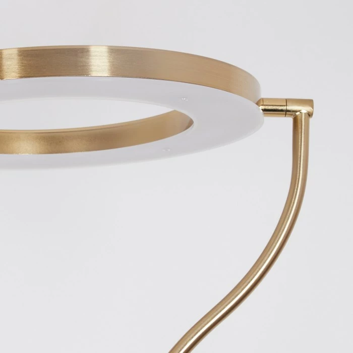 Hofstein Donna Deckenfluter LED Messing, 2-flammig – Bild 6