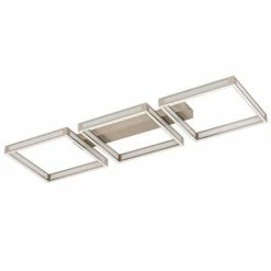 Eglo Leuchten Eglo ALTAFLOR Deckenleuchte LED Nickel-Matt, 12-flammig