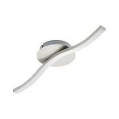 Eglo Leuchten EGLO CABEZAS Deckenleuchte LED Nickel-Matt, Weiß, 1-flammig