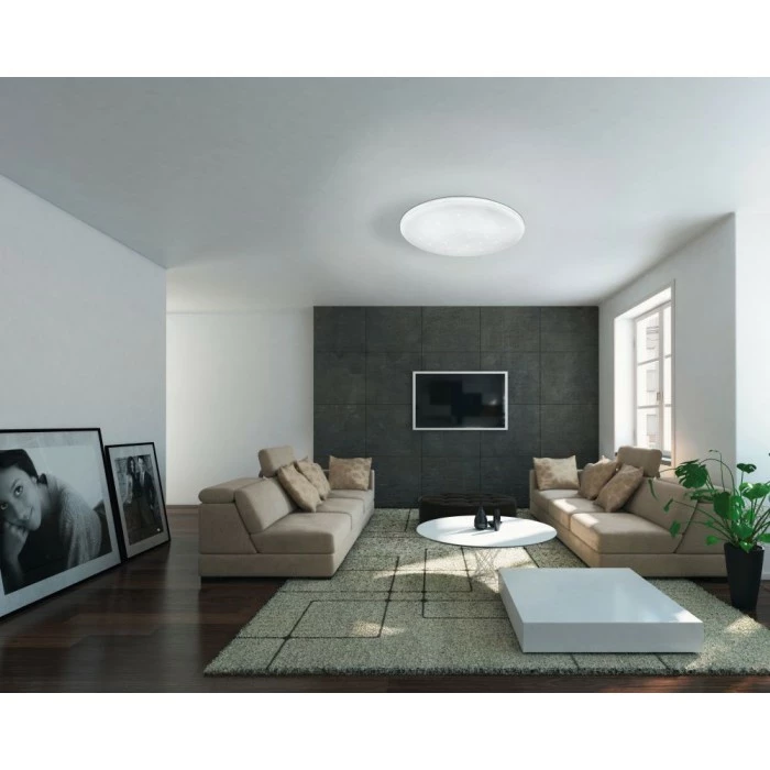 Eglo Leuchten Eglo FRANIA-S Deckenleuchte LED Weiß, 1-flammig – Bild 2