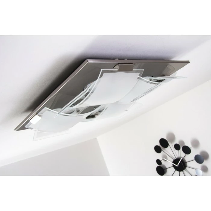 Eglo Leuchten Eglo GUADIANO Deckenleuchte LED Nickel-Matt, 4-flammig – Bild 13