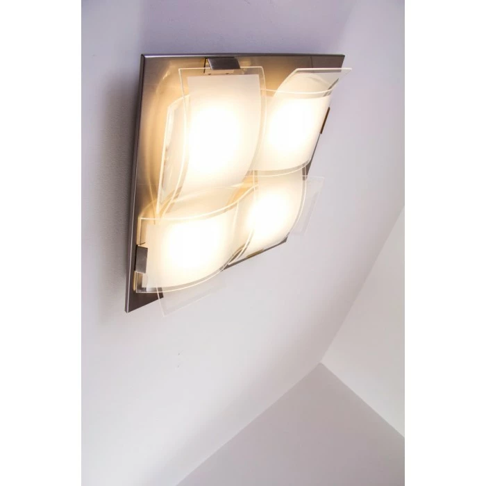 Eglo Leuchten Eglo GUADIANO Deckenleuchte LED Nickel-Matt, 4-flammig – Bild 19