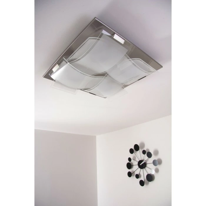 Eglo Leuchten Eglo GUADIANO Deckenleuchte LED Nickel-Matt, 4-flammig – Bild 27