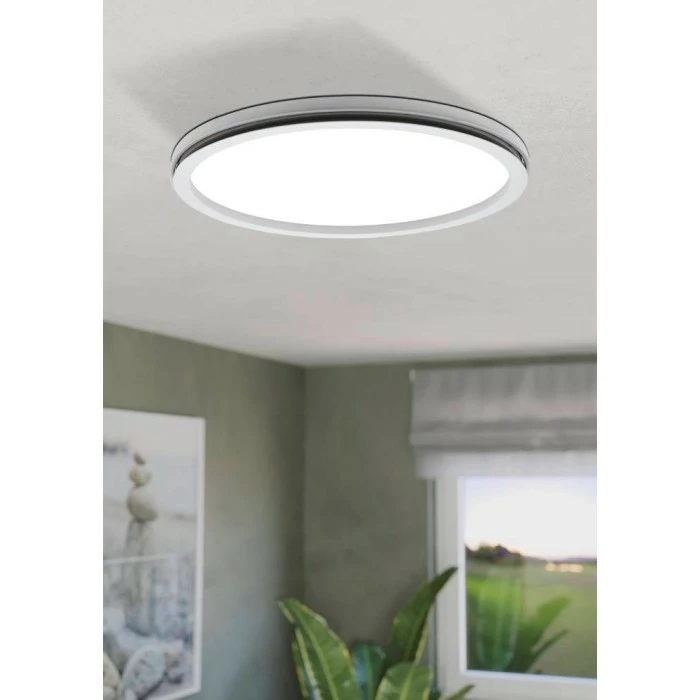 Eglo Leuchten Eglo LAZARAS Deckenleuchte LED Weiß, 1-flammig, Farbwechsler – Bild 2