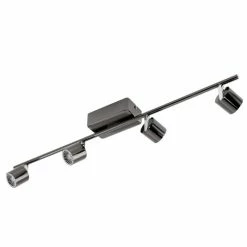 Eglo Leuchten Eglo MAURANO Deckenspot LED Nickel-Matt, 4-flammig