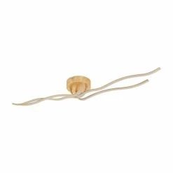 Eglo Leuchten Eglo MIRAFLORES Deckenleuchte LED Gold, 4-flammig