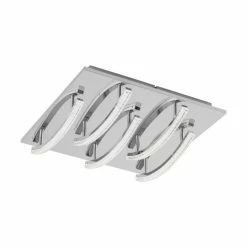 Eglo Leuchten Eglo PERTINI Deckenleuchte LED Chrom, 5-flammig