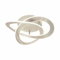 Eglo Leuchten Eglo ROLIMARE Deckenleuchte LED Nickel-Matt, 1-flammig