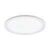 Eglo Leuchten EGLO SARSINA-A Deckenleuchte LED Weiß, 1-flammig, Fernbedienung