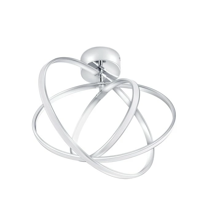 Eglo Leuchten Eglo SELVINA Deckenleuchte LED Chrom, 3-flammig