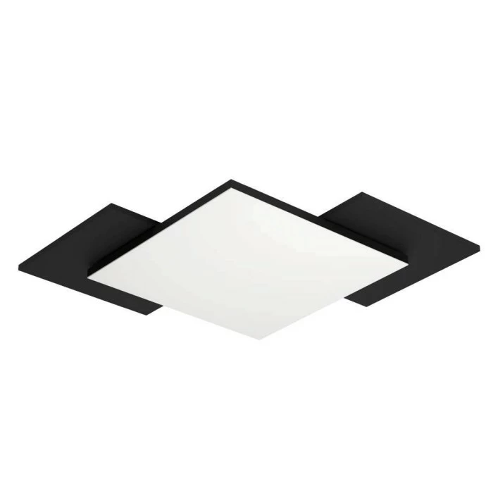 Eglo Leuchten Eglo TAMURIA Deckenleuchte LED Schwarz, Braun, 1-flammig