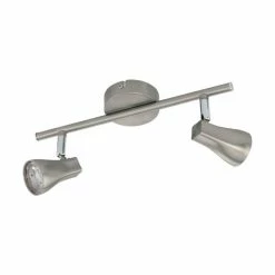 Eglo Leuchten Eglo TIBERIO Spot LED Nickel-Matt, 2-flammig