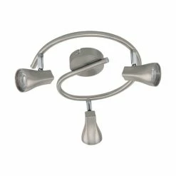 Eglo Leuchten Eglo TIBERIO Spot LED Nickel-Matt, 3-flammig