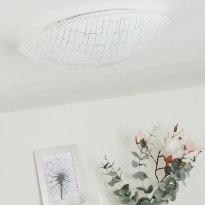 Hofstein Emibois Deckenleuchte LED Chrom, 1-flammig – Bild 2