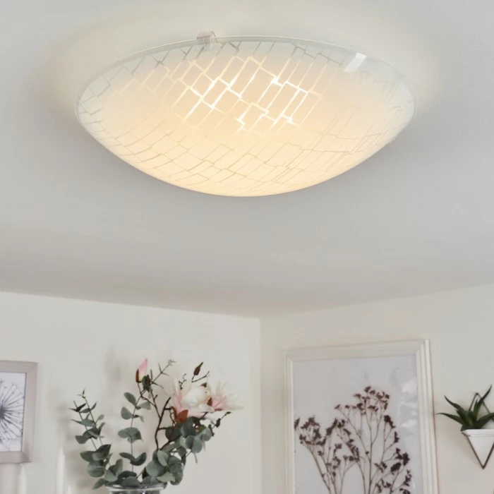 Hofstein Emibois Deckenleuchte LED Chrom, 1-flammig – Bild 11