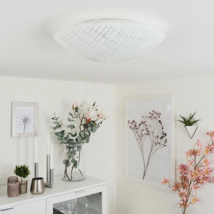 Hofstein Emibois Deckenleuchte LED Chrom, 1-flammig – Bild 5