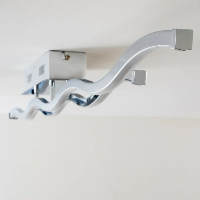 Paul Neuhaus Leuchten EMMA Deckenleuchte LED Edelstahl, 2-flammig – Bild 16