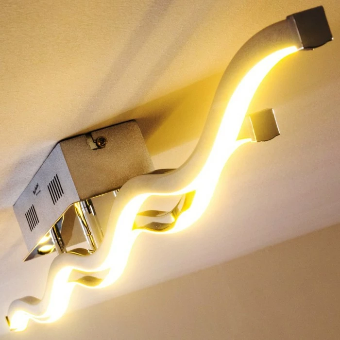 Paul Neuhaus Leuchten EMMA Deckenleuchte LED Edelstahl, 2-flammig – Bild 18