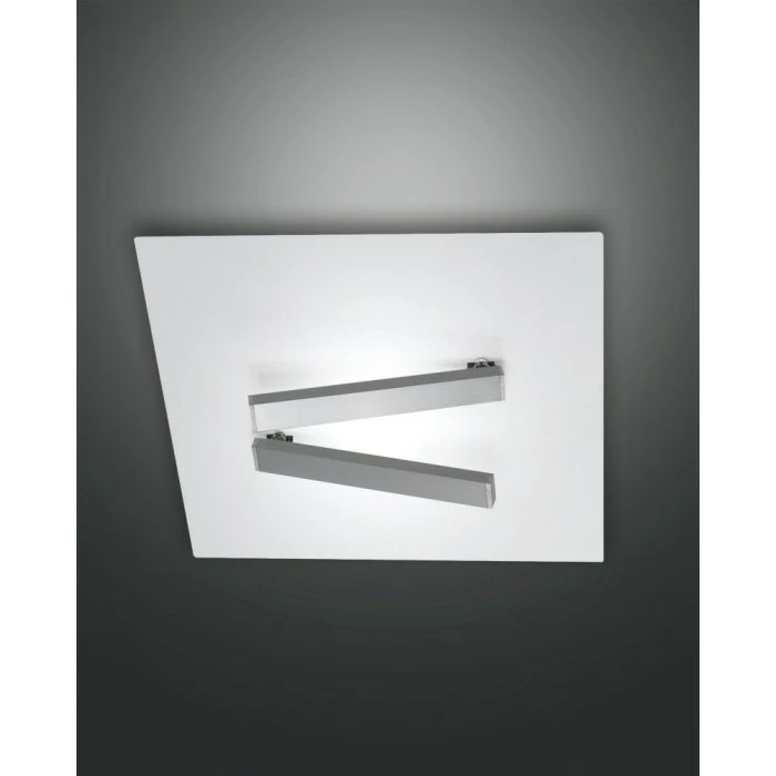 Fabas Luce Agia Deckenleuchte LED Weiß, 1-flammig