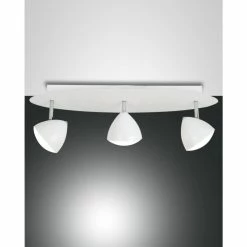 Fabas Luce Bike Deckenleuchte LED Wei&szlig;, 3-flammig