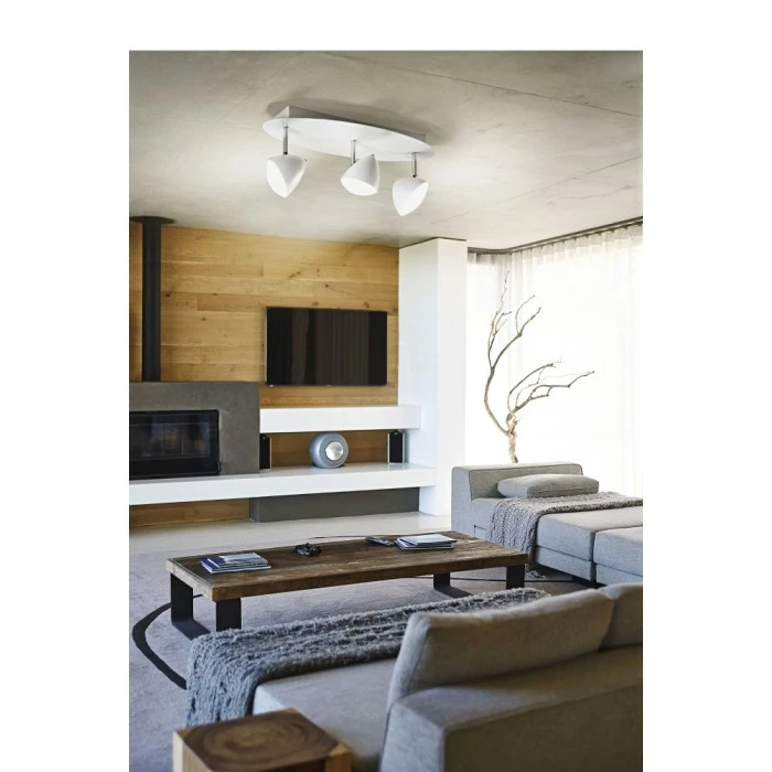 Fabas Luce Bike Deckenleuchte LED Weiß, 3-flammig – Bild 2