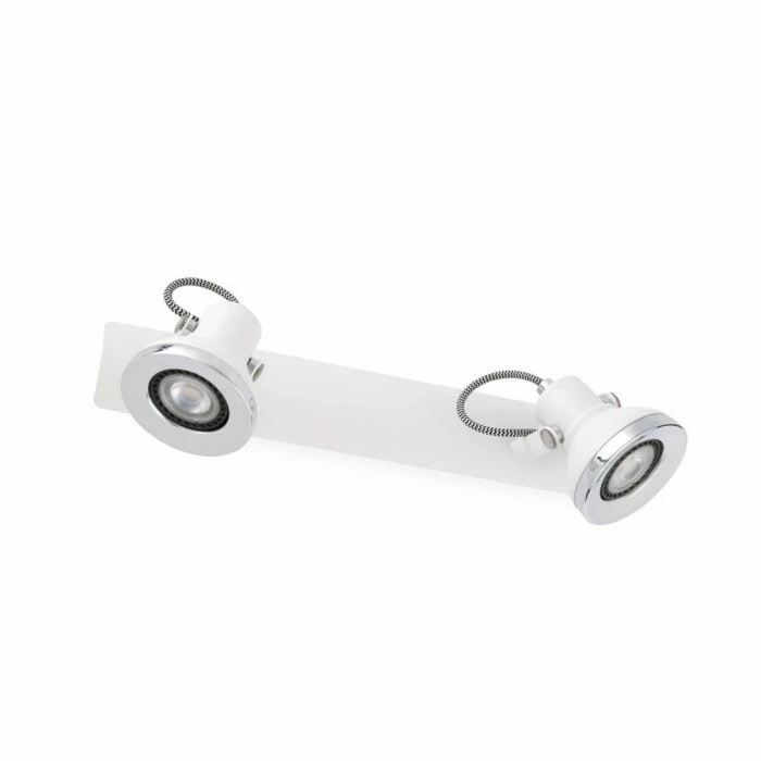 Faro Barcelona Ring Spotbalken LED Weiß, 2-flammig