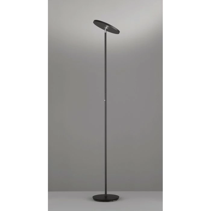 FHL easy Fabi Deckenfluter LED Schwarz, 1-flammig