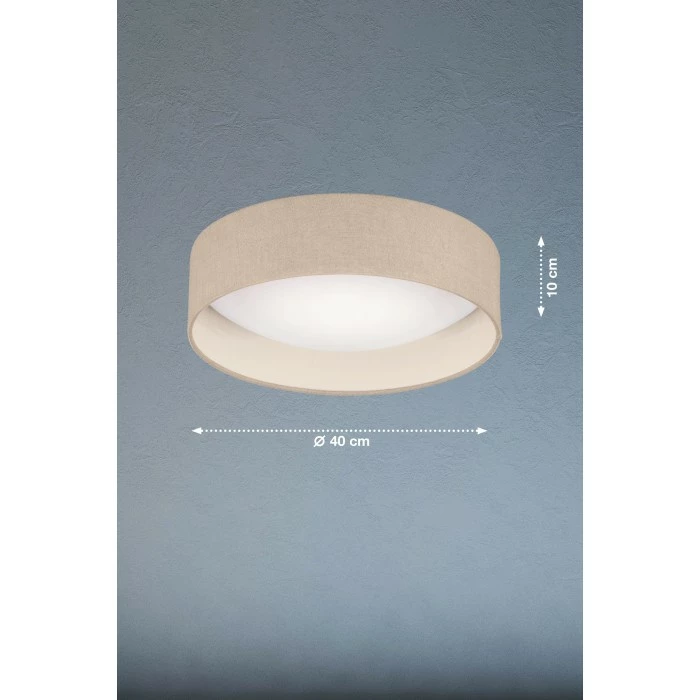 FHL easy Linus Deckenleuchte LED Beige, 1-flammig – Bild 2