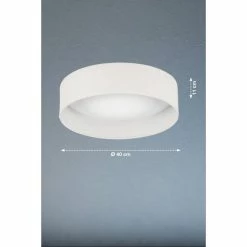 FHL easy Linus Deckenleuchte LED Weiß, 1-flammig