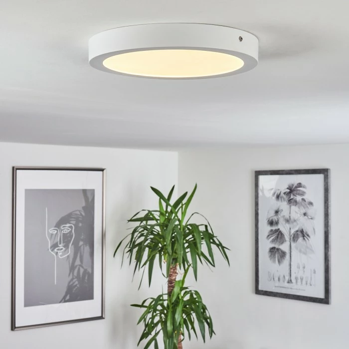 Hofstein Finsrud Deckenleuchte LED Weiß, 1-flammig – Bild 11