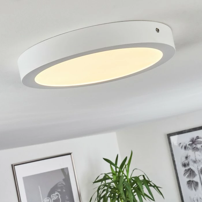 Hofstein Finsrud Deckenleuchte LED Weiß, 1-flammig – Bild 7