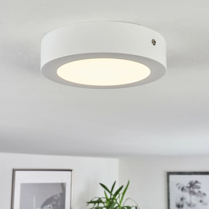 Hofstein Finsrud Deckenleuchte LED Weiß, 1-flammig