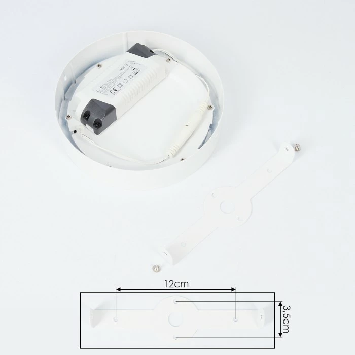 Hofstein Finsrud Deckenleuchte LED Weiß, 1-flammig – Bild 5