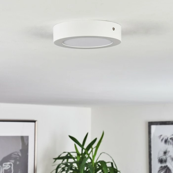 Hofstein Finsrud Deckenleuchte LED Weiß, 1-flammig – Bild 10