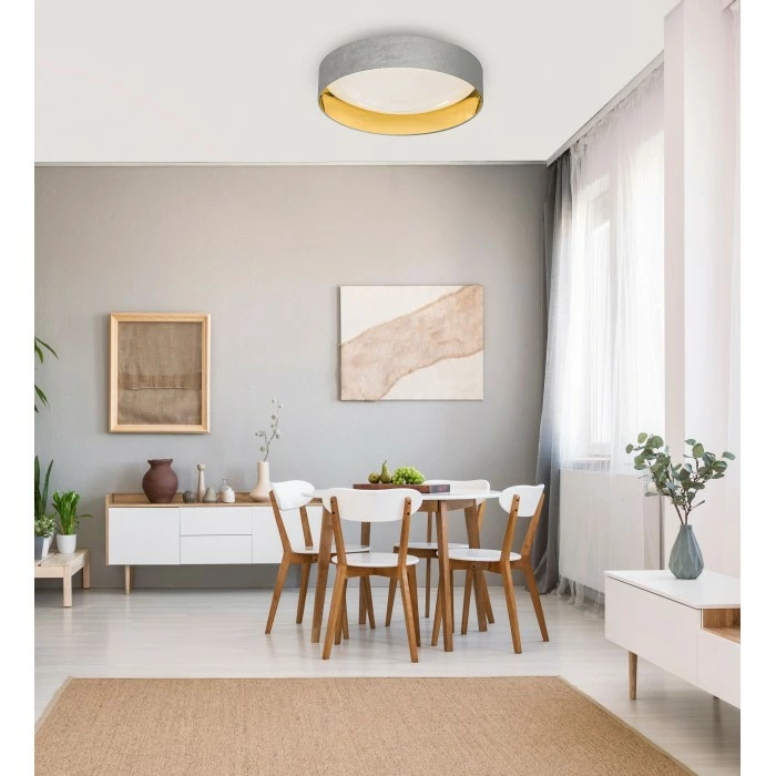 Honsel Leuchten Fischer & Honsel Aura Deckenleuchte LED Weiß, 1-flammig