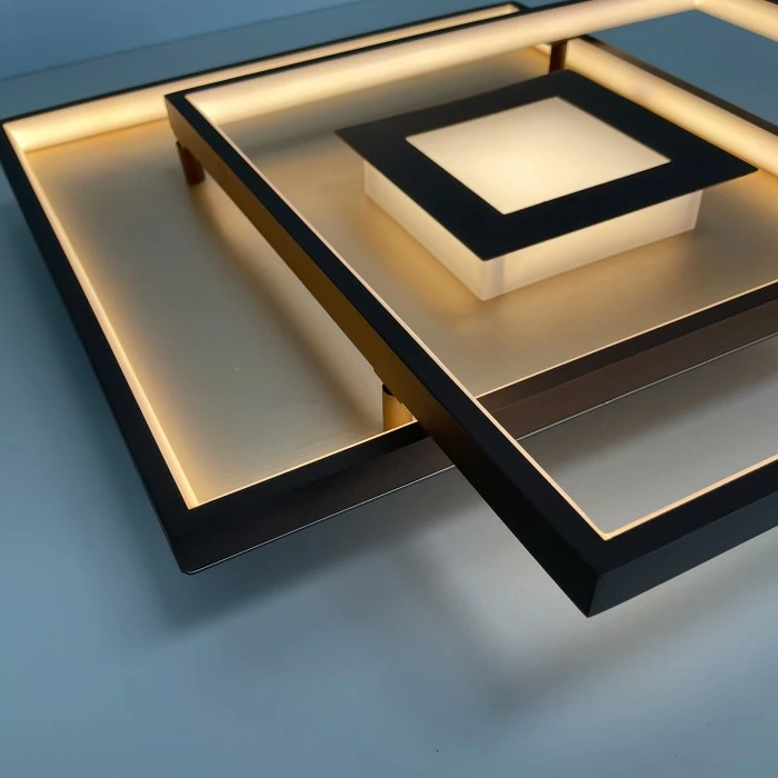 Honsel Leuchten Fischer & Honsel Clou Deckenleuchte LED Braun, 1-flammig – Bild 4