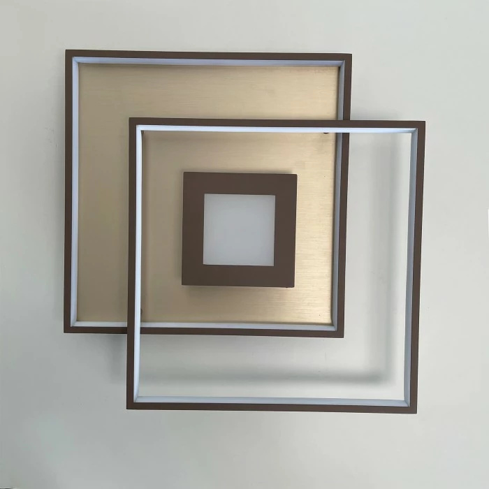 Honsel Leuchten Fischer & Honsel Clou Deckenleuchte LED Braun, 1-flammig – Bild 5