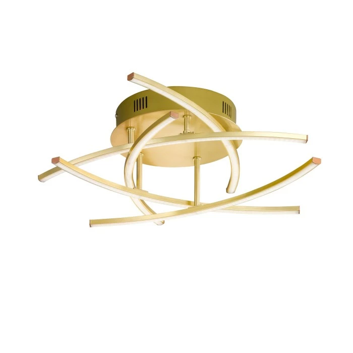 Honsel Leuchten Fischer & Honsel Cross TW Deckenleuchte LED Messing, 5-flammig, Fernbedienung â Bild 2