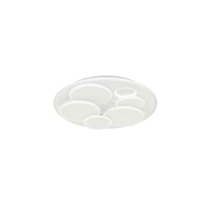 Honsel Leuchten Fischer & Honsel Dots Deckenleuchte LED Weiß, 1-flammig, Fernbedienung – Bild 2