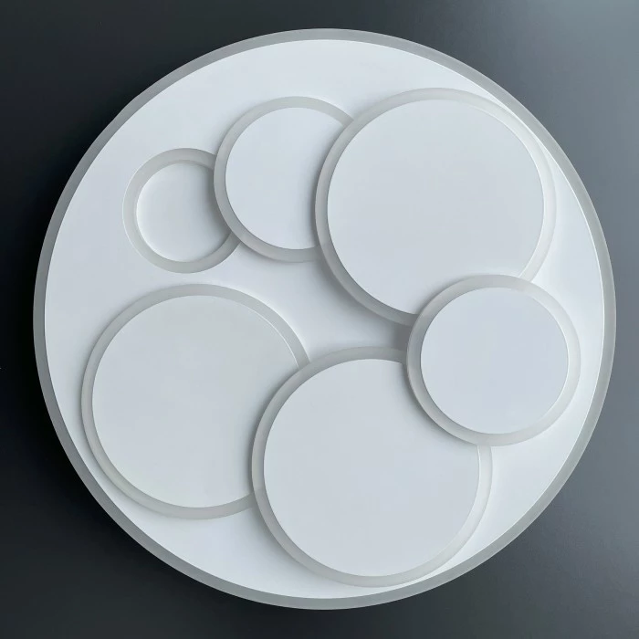 Honsel Leuchten Fischer & Honsel Dots Deckenleuchte LED Weiß, 1-flammig, Fernbedienung – Bild 7