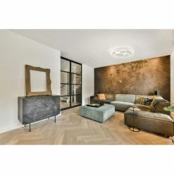 Honsel Leuchten Fischer & Honsel Dots Deckenleuchte LED Weiß, 1-flammig, Fernbedienung