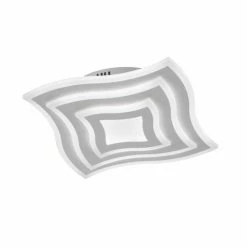 Honsel Leuchten Fischer & Honsel function Gorden Deckenleuchte LED Weiß, 1-flammig, Fernbedienung