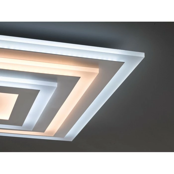 Honsel Leuchten Fischer & Honsel Gorden Deckenleuchte LED Weiß, 1-flammig, Fernbedienung – Bild 3