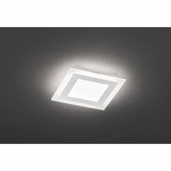 Honsel Leuchten Fischer & Honsel Gorden Deckenleuchte LED Weiß, 1-flammig, Fernbedienung