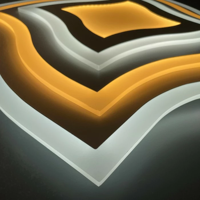 Honsel Leuchten Fischer & Honsel Gorden Deckenleuchte LED Weiß, 1-flammig, Fernbedienung â Bild 4