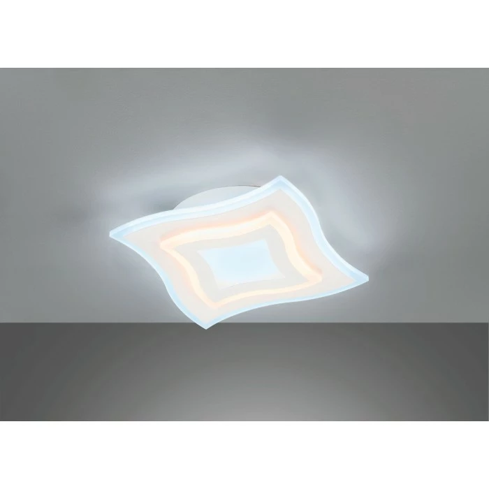 Honsel Leuchten Fischer & Honsel Gorden Deckenleuchte LED Weiß, 1-flammig, Fernbedienung â Bild 5