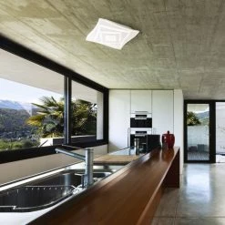 Honsel Leuchten Fischer & Honsel Hero Deckenleuchte LED Weiß, 1-flammig, Fernbedienung