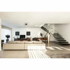 Honsel Leuchten Fischer & Honsel Holy Deckenleuchte LED Schwarz, 1-flammig, Fernbedienung