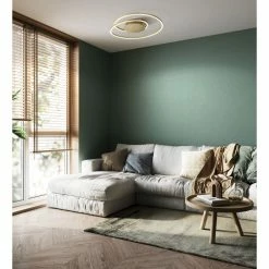 Honsel Leuchten Fischer & Honsel Holy Deckenleuchte LED Messing, 1-flammig, Fernbedienung